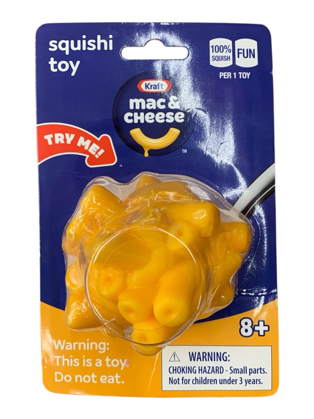 BRAND NEW Kraft Mac & Cheese Squishi Toy | Slow-Rise Fidget Stress Reliever